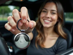 Daihatsu Porte-clés Sécurité Construction Renforcée Métal